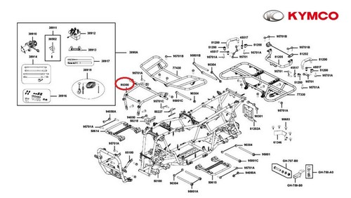 Neu oem kymco - oem, supporto