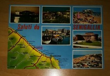 Cartolina Postale SALUTI DA SENIGALLIA (Pesaro Ancona Fano)