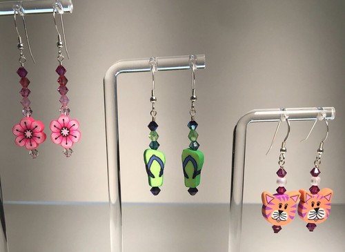 Orecchini artigianali fimo - orecchini,