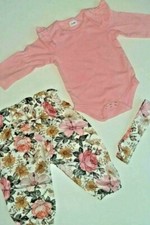 SET COORD BIMBA ROSA FLOREALE