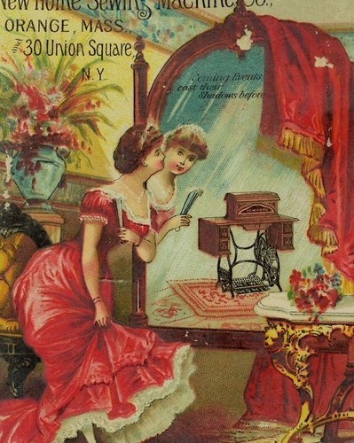 Macchina cucire casa - da, 1880
