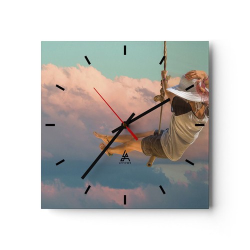 Orologio parete vetro - parete, in