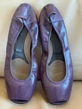 Ballerine MARNI viola in pelle