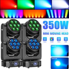 4x LED Zoom Beam Wash 7X50W