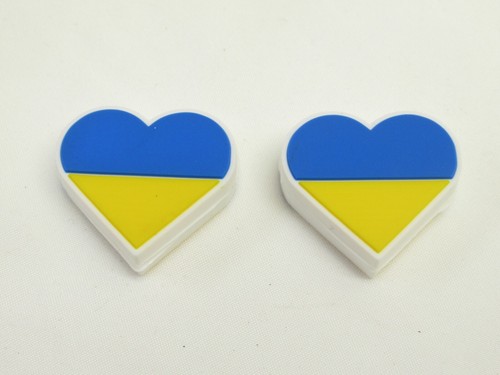 Due bandiera ucraina - (2x), "bandiera
