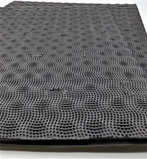 VIBRAM CHERRY SOLING Pannello in gomma / Spessore 4 mm / 11,75"X 11,25" / Riparazione scarpe