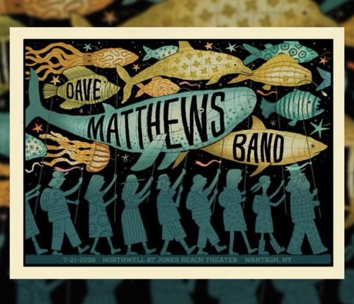 Poster dave matthews - matthews, band