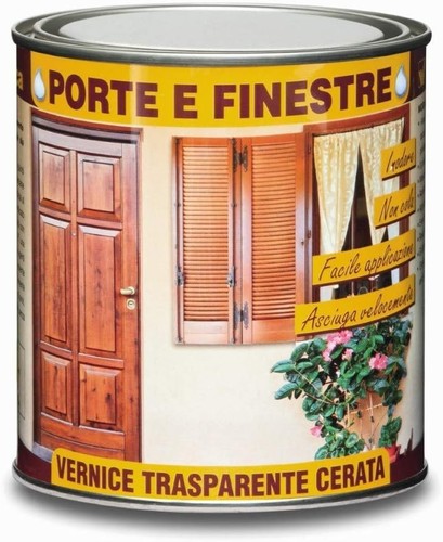 Vernice trasparente - trasparente, di