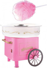 , Macchina Zucchero Filato 500W "Old Fashioned" - Ciotola Removibile, Facile Da 