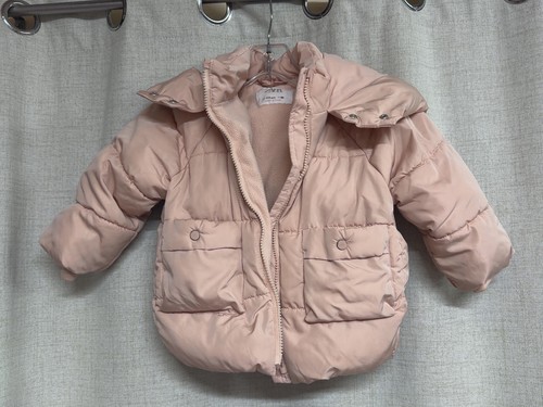 Zara giacca rosa puffer con - rosa,