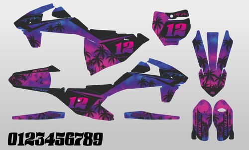Kit grafica ktm custom - kit, 85