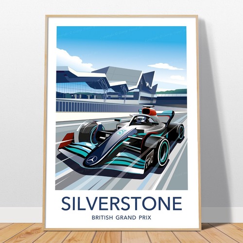 Poster silverstone - poster,