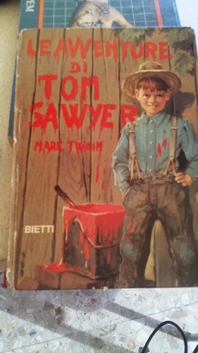 Libro avventure di tom - le,