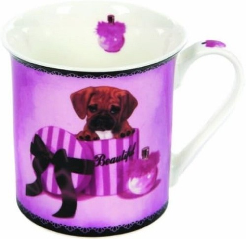 Carino boxer cane cucciolo - , in