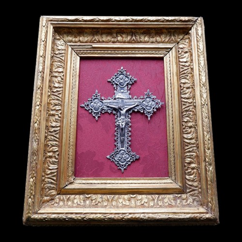 Antico crocifisso argento - antico,
