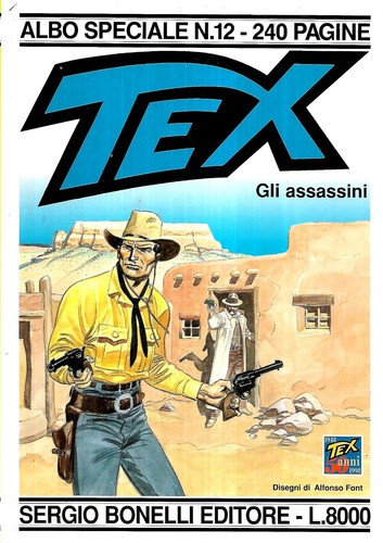Albo gigante tex - tex, texone