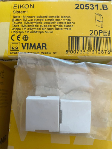Vimar eikon 20531 tasto 1m - eikon, 20531.b