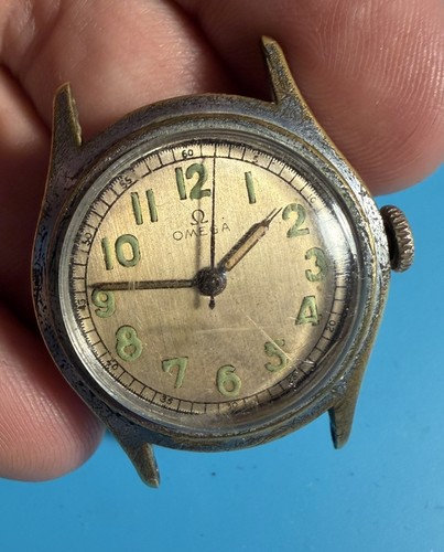 Vintage uomo omega wwii stile - uomo,