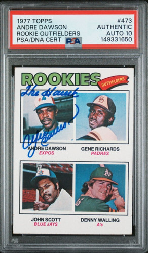 1977 topps 473 andre - andre, dawson