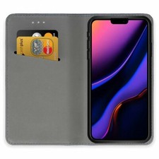 CUSTODIA COVER a PORTAFOGLIO per APPLE IPHONE 11 / PRO / MAX + VETRO TEMPERATO