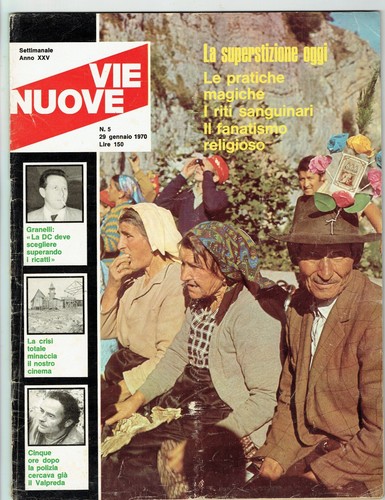 Vie nuove 1970 credenze - vie, 1970/5=credenze