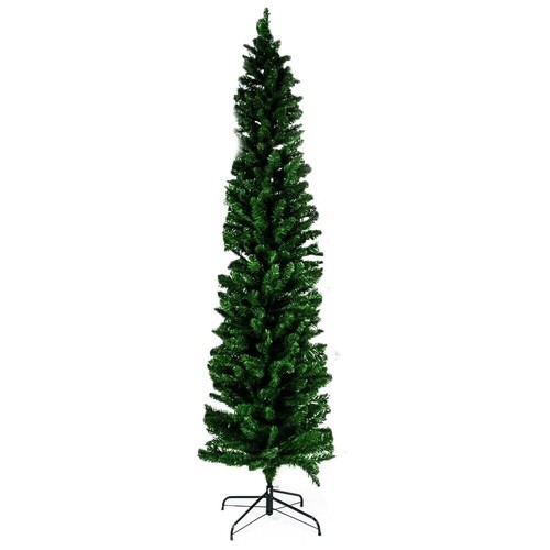 Albero natale verde slim - di,