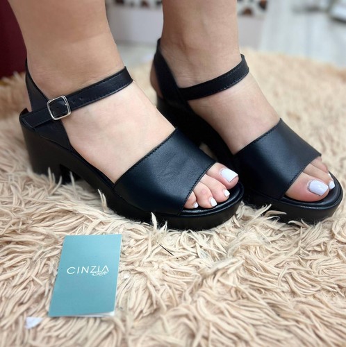 Sandalo con tacco cinzia - , soft
