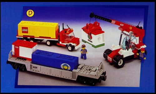 Lego treno contenitore - lego,