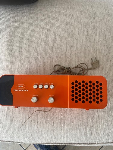 Radio vintage telefunken ketty - vintage,