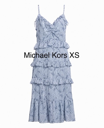 Abito midi blu michael kors - midi,