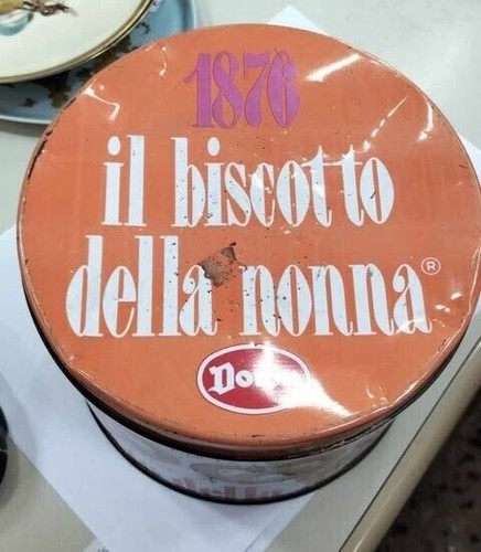 Scatola biscotti latta - scatola, in