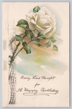 Cartolina d'epoca compleanno