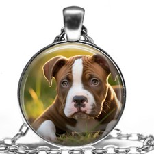 Collana con ciondolo cane