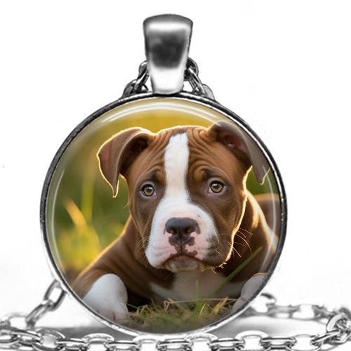 Collana con ciondolo cane