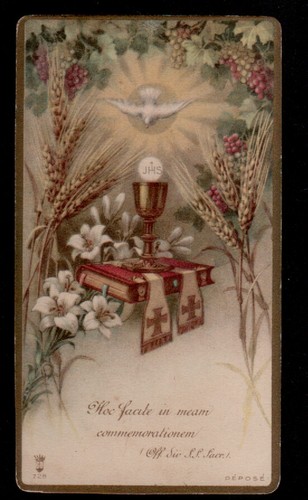 Antico santino holy card - santino,