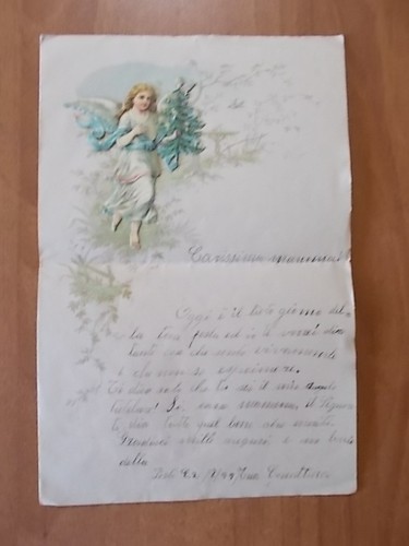 Biglietto auguri calcografico - auguri,