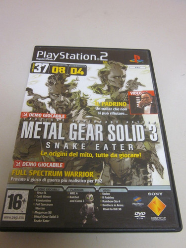 Demo magazine metal gear - demo,