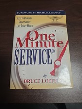 BRAND NEW! One Minute Service