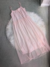 🌸 Abito Midi H&M Rosa
