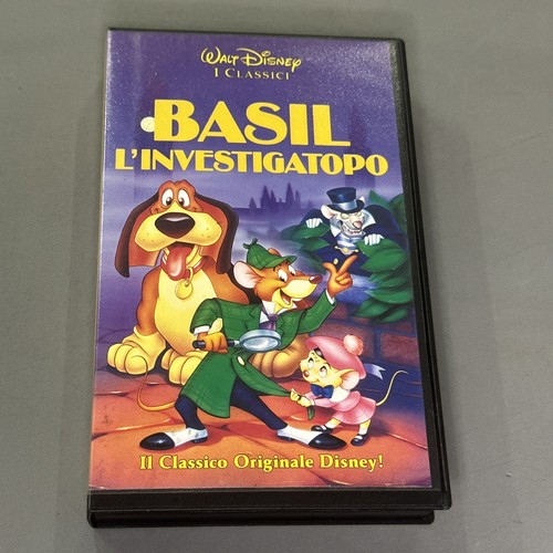 Basil investigatopo vhs - basil,