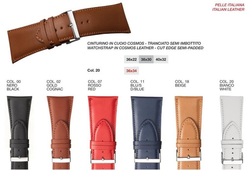 Cinturini orologio vera pelle - vera,
