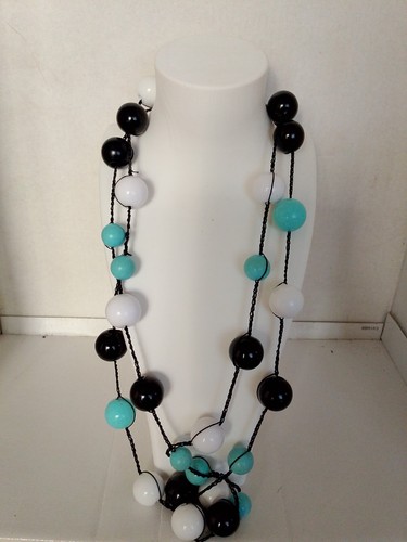 Collana lunga donna pietre - collana,