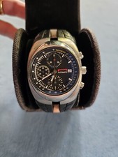 Orologio Uomo Pirelli P Zero Tempo Cronografo Chrono Titanio Valjoux 7750