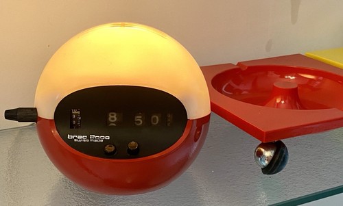 Lampe réveil boule design - lampe,