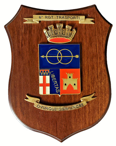Crest legno metallo smaltato - crest,