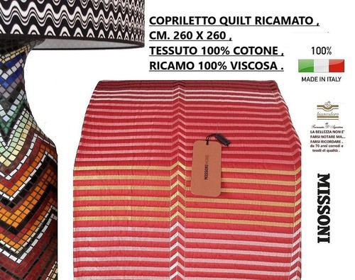Missoni copriletto coperta - copriletto,