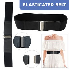 Abito Nero A Vita Alta Con