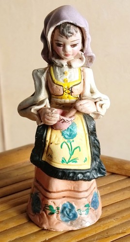 Statuina donna con - statuina,