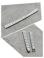 UNIVERSAL GENEVE STEEL VINTAGE WATCH BRACELET BRACCIALE OROLOGIO UHREN 13mm NOS