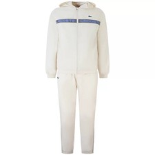 LACOSTE - Completo tuta avorio